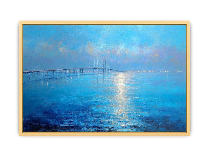 Chesapeake Bay Bridge  Streched canvas