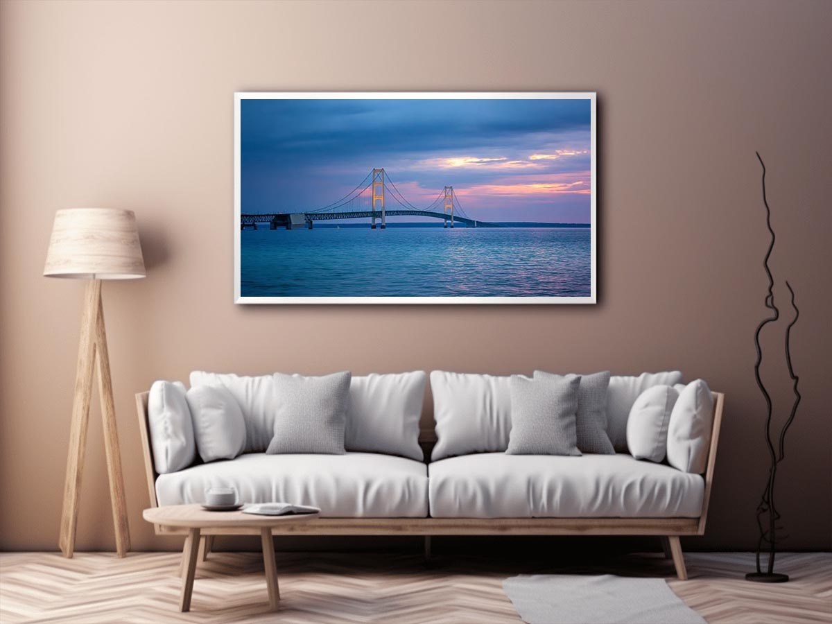 Mackinac Bridge ��� Michigan Painting