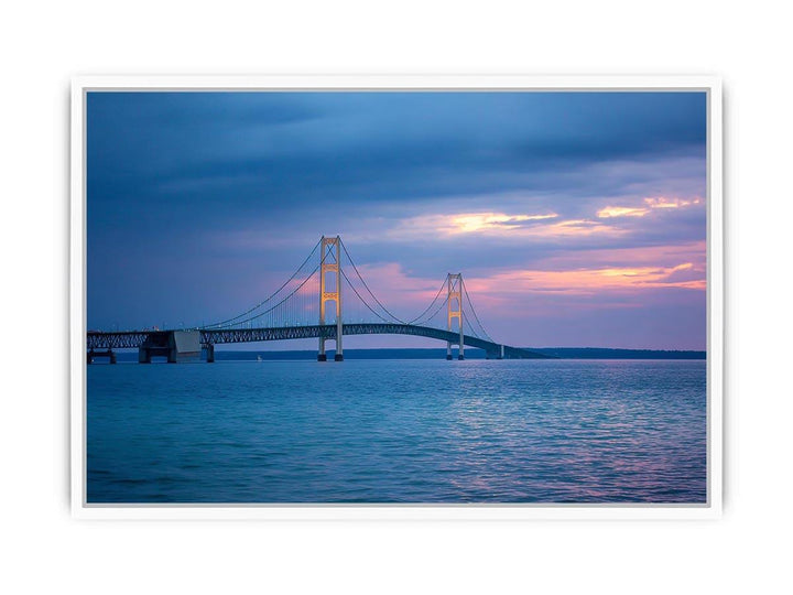 Mackinac Bridge – Michigan Framed Print