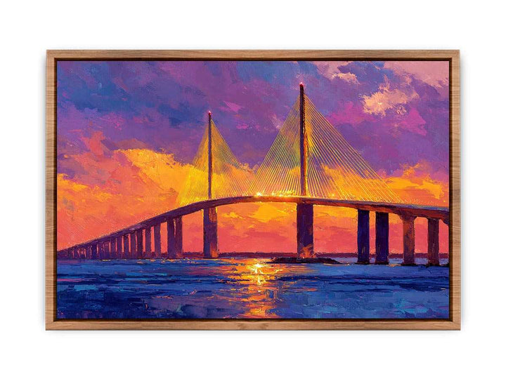 Sunshine Skyway Bridge Poster