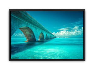 Seven Mile Bridge ��� Florida Keys  Canvas Print
