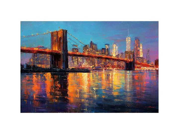 Brooklyn Bridge Twilight