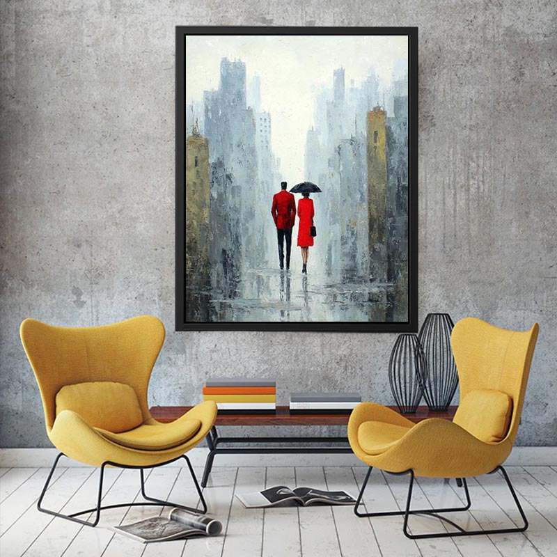Walk the talk Canvas Print
