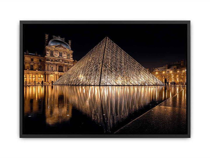 The Louvre Museum  Canvas Print