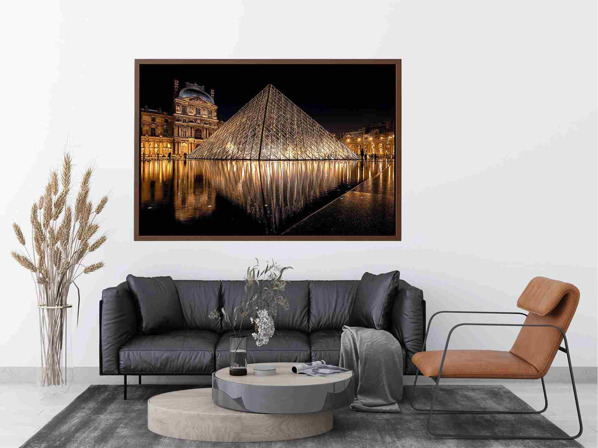 The Louvre Museum Painting