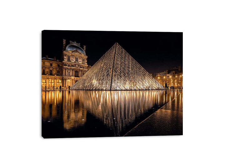 The Louvre Museum Painting