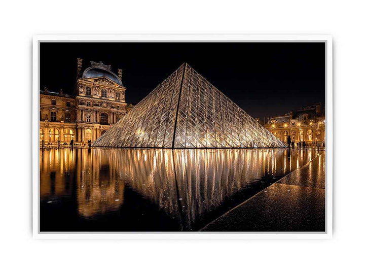 The Louvre Museum Framed Print