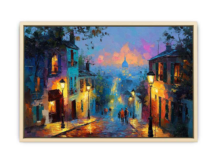 Montmartre Street  Art Print
