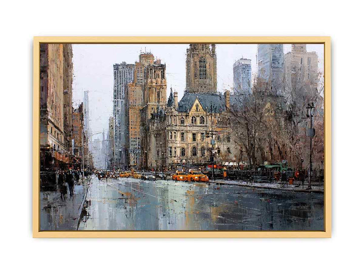 New York City  Streched canvas