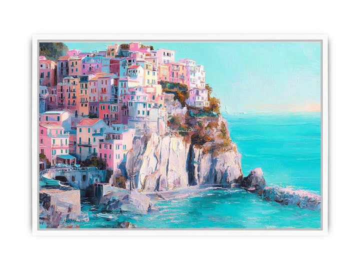 Amalfi Coast Serenity Framed Print