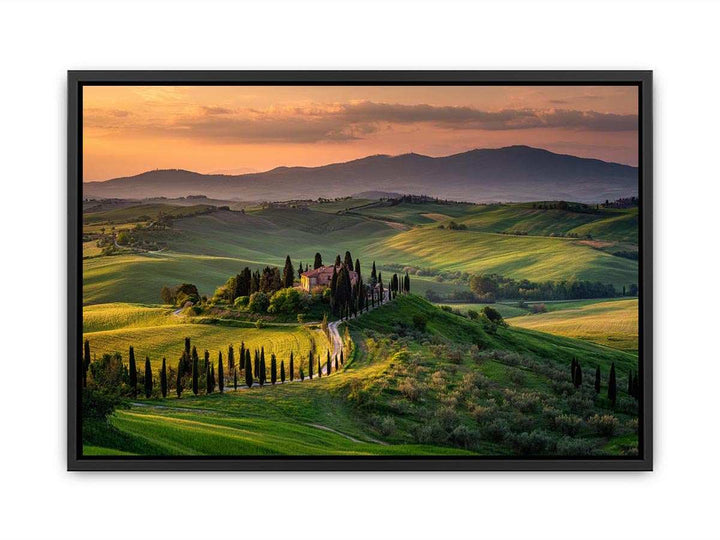 Tuscany Rolling Hills  Canvas Print