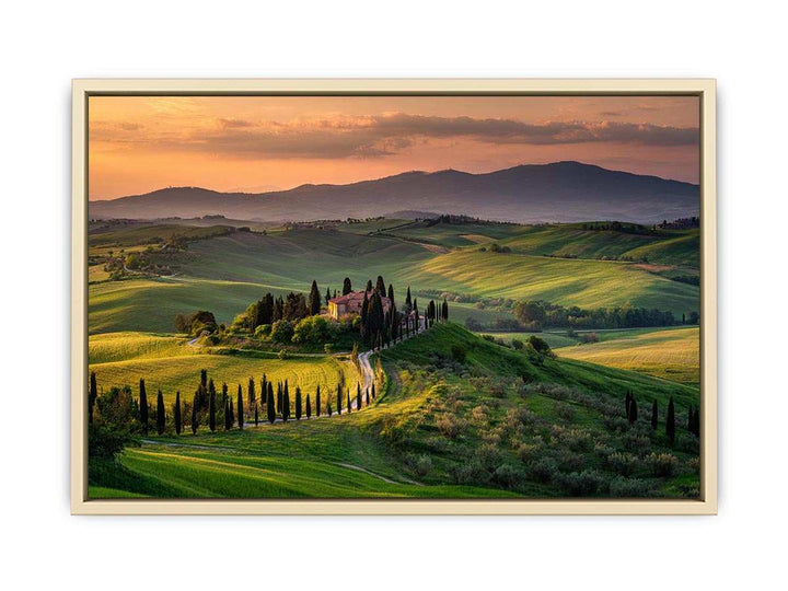 Tuscany Rolling Hills  Art Print