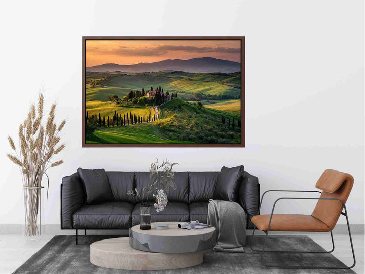 Tuscany Rolling Hills Painting