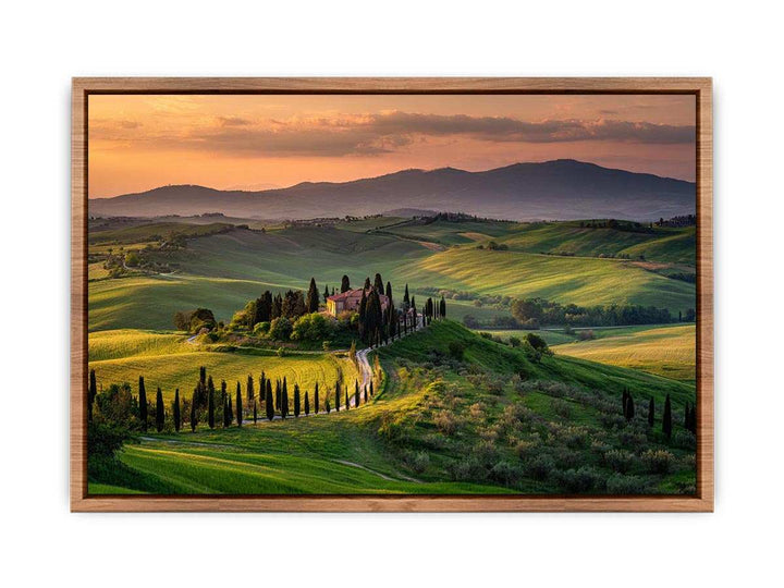 Tuscany Rolling Hills Poster