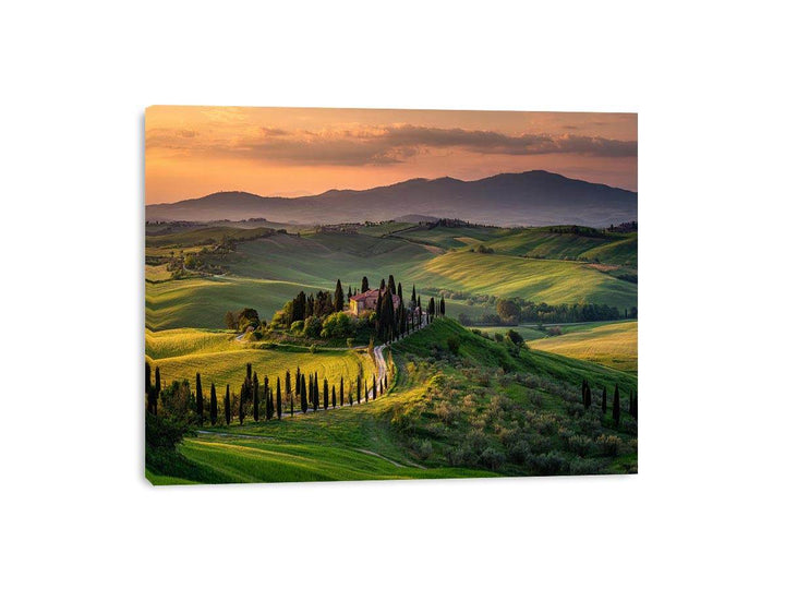 Tuscany Rolling Hills Painting