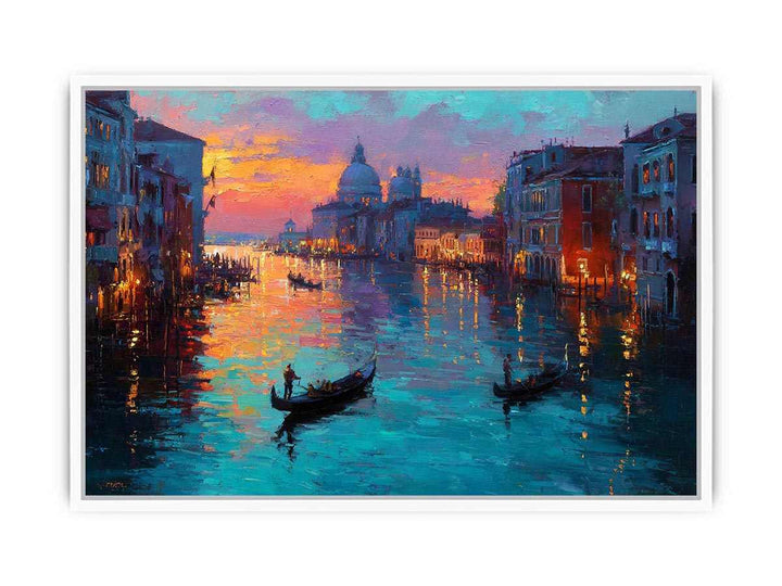Venice Grand Canal Elegance Framed Print