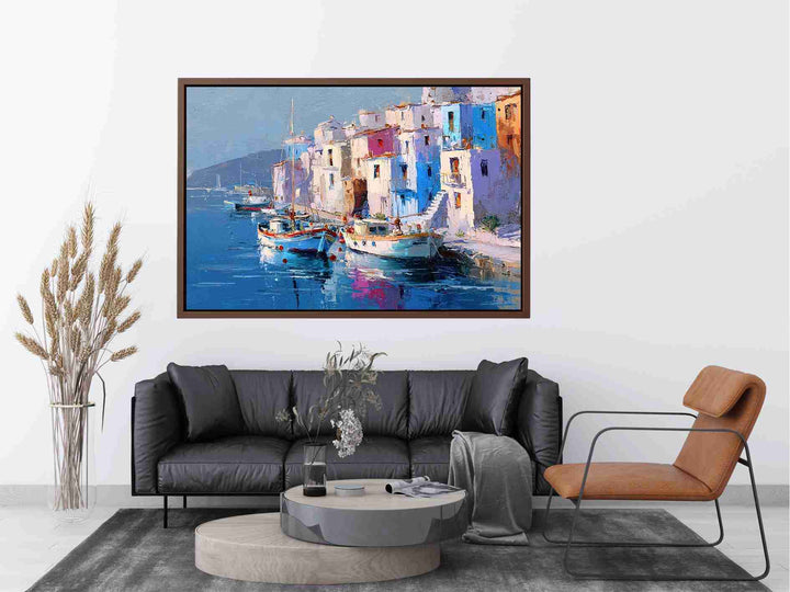 Greek Island Serenity Painting