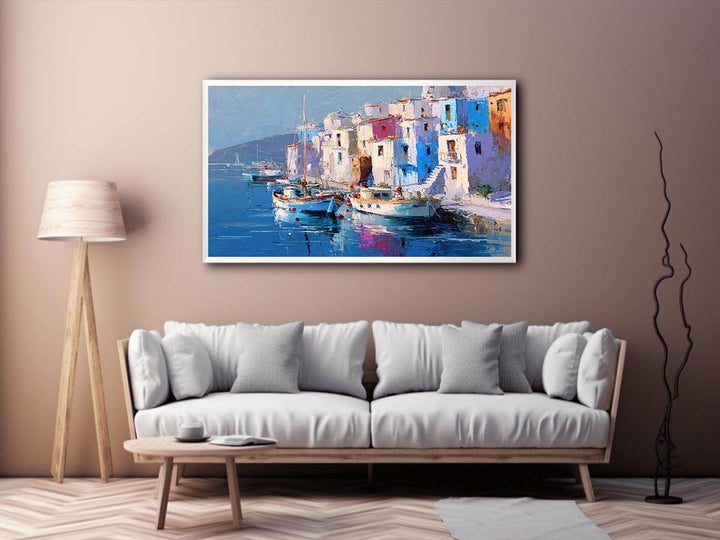 Greek Island Serenity Painting
