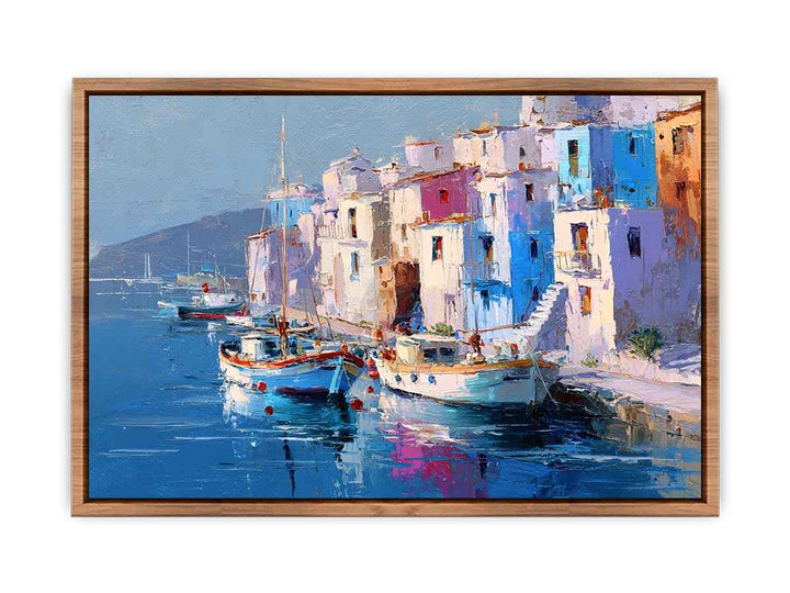 Greek Island Serenity Poster
