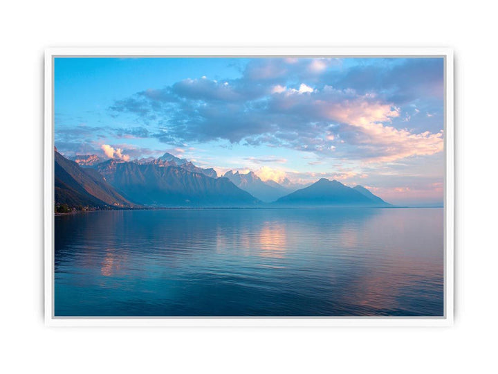 Lake Geneva Serenity Framed Print