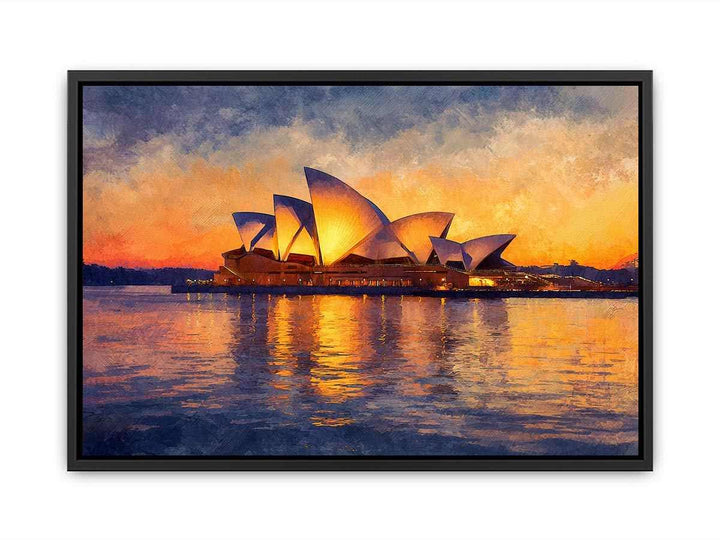 Sydney Opera House  Canvas Print