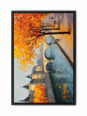Autumn in Paris  Canvas Print