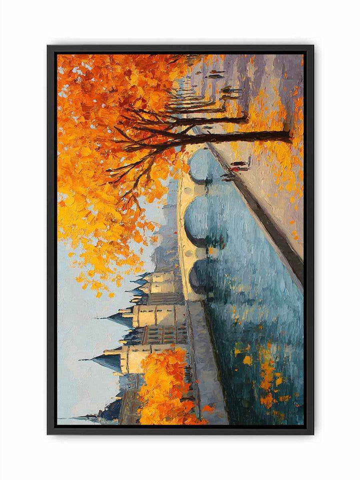  Autumn in Paris  Canvas Print