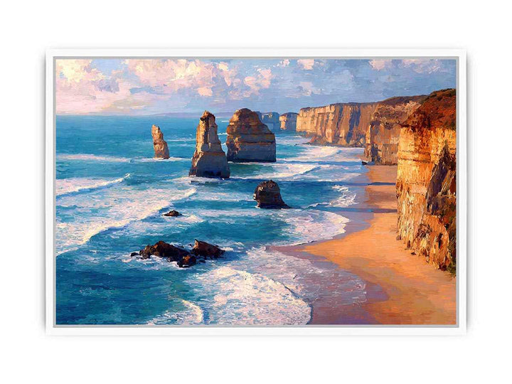 Twelve Apostles Coastal Beauty Framed Print