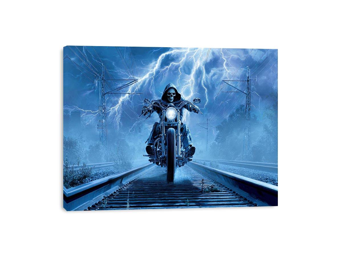 Rider Motorcycle  Framed Print