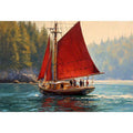 Red Sailboat