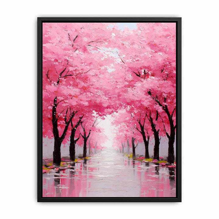Cherry Blossom Trees  Canvas Print