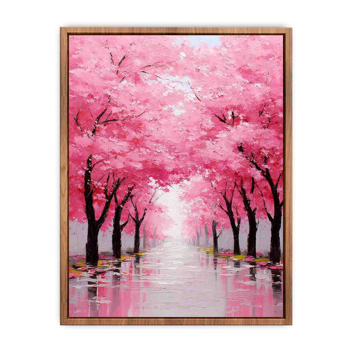 Cherry Blossom Trees Poster