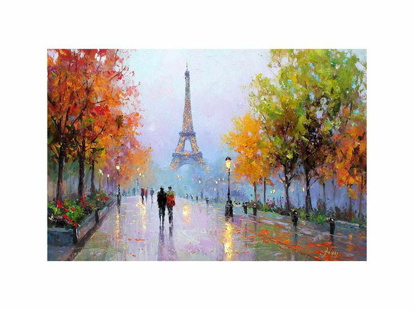 Golden Leaves of Paris