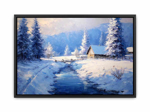 Winter Landscape Poster