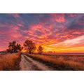 Autumn sunset