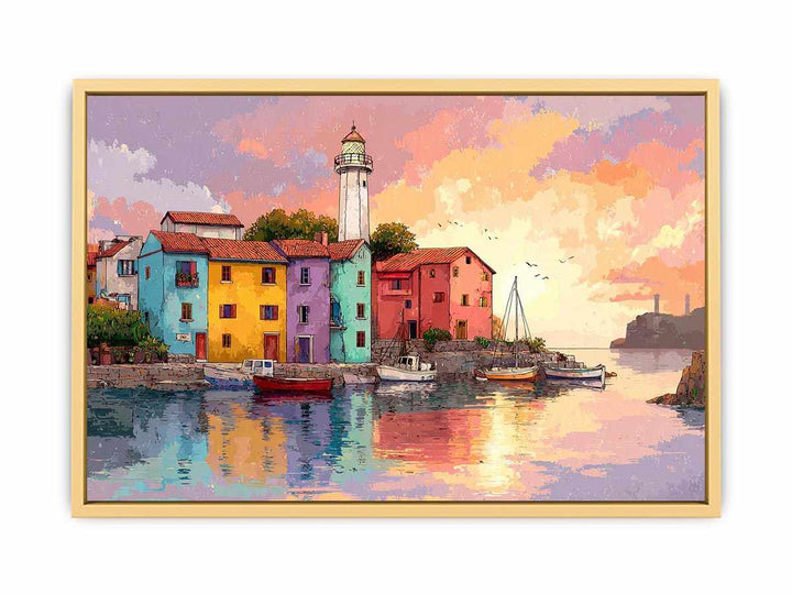 Dock Streched canvas