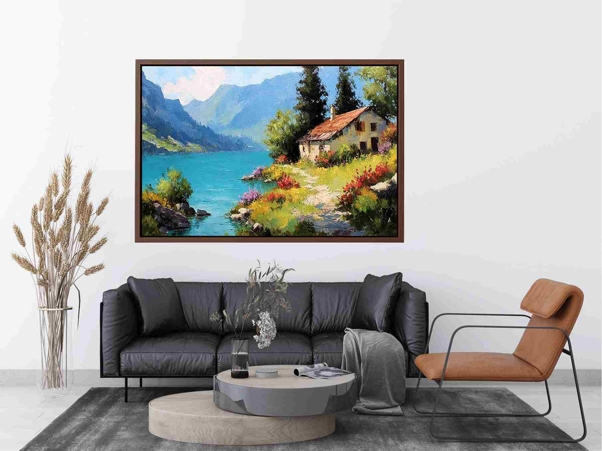 River Cottage Painting