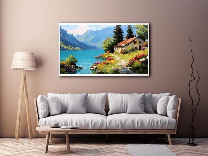 River Cottage Painting