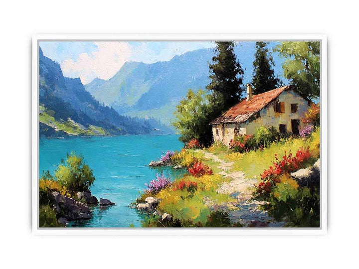 River Cottage Framed Print