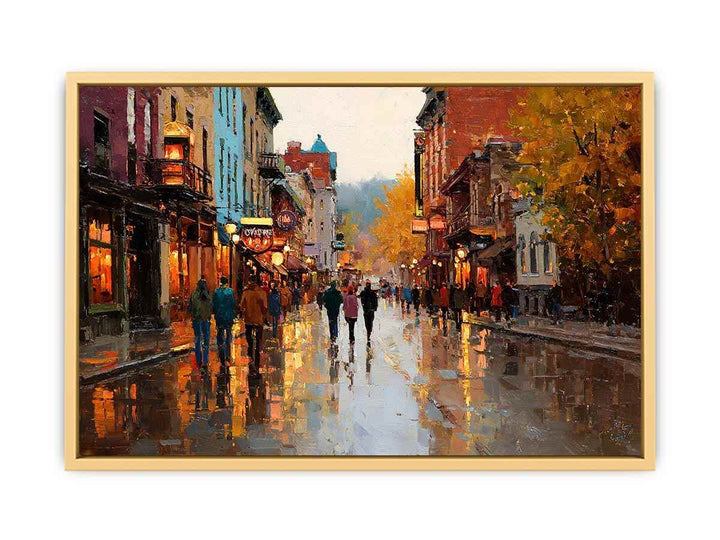 Paris Streched canvas