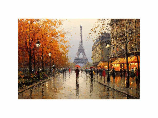 Eiffel Tower Cityscape