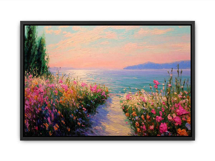 Tranquil Coast  Canvas Print
