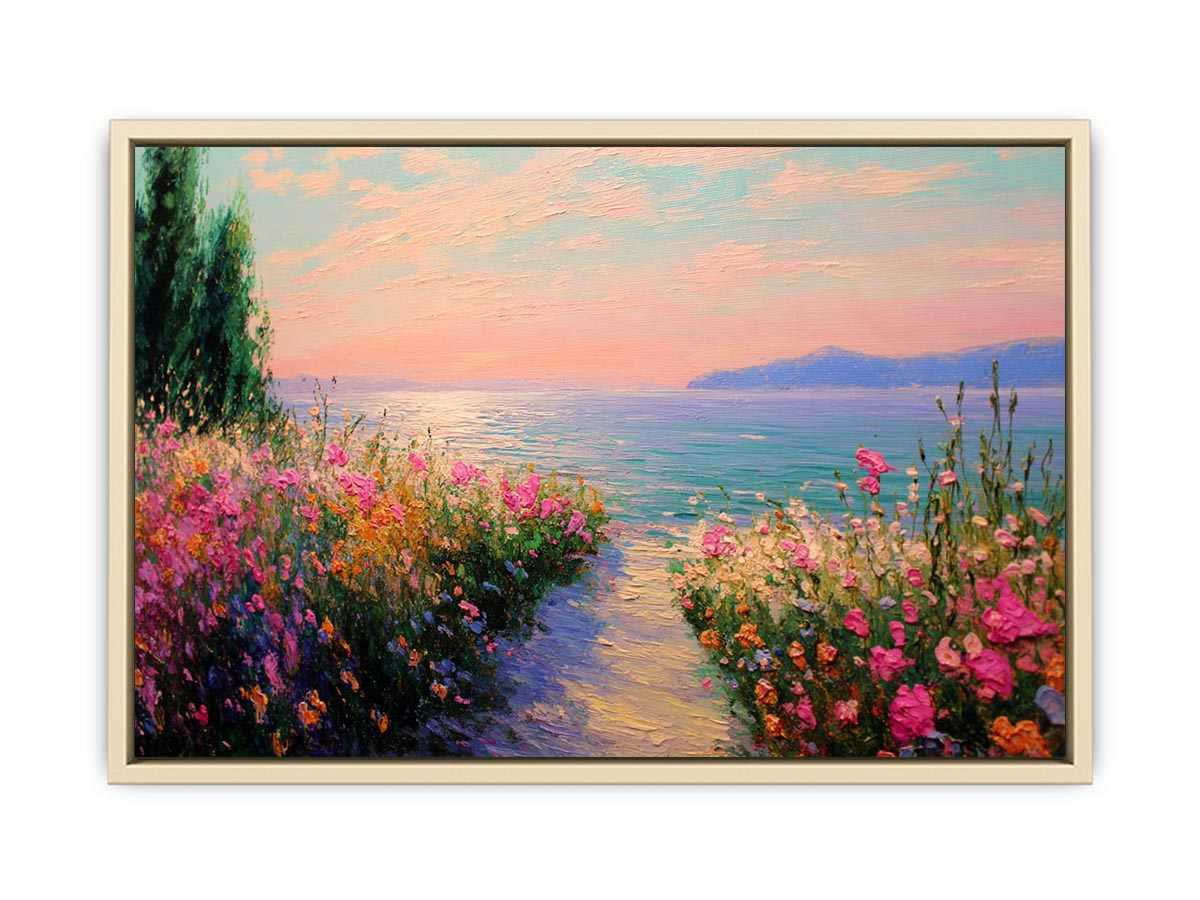 Tranquil Coast  Art Print