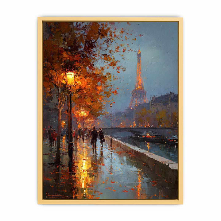 Midnight in Paris  Streched canvas