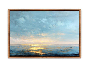 Ocean Glow Poster