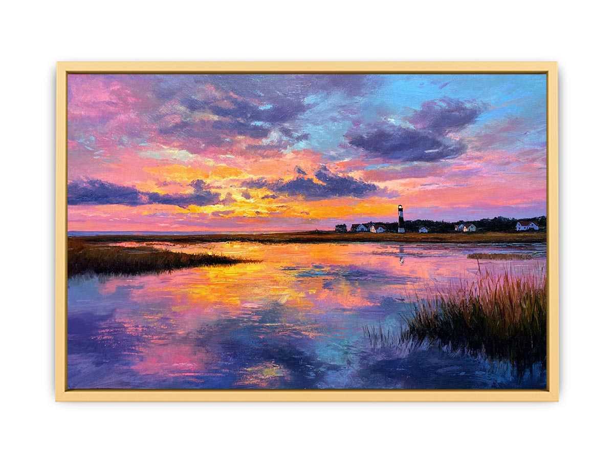 Colorfull sunset Streched canvas