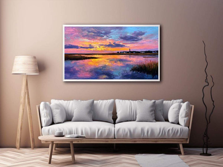 Colorfull sunset Painting