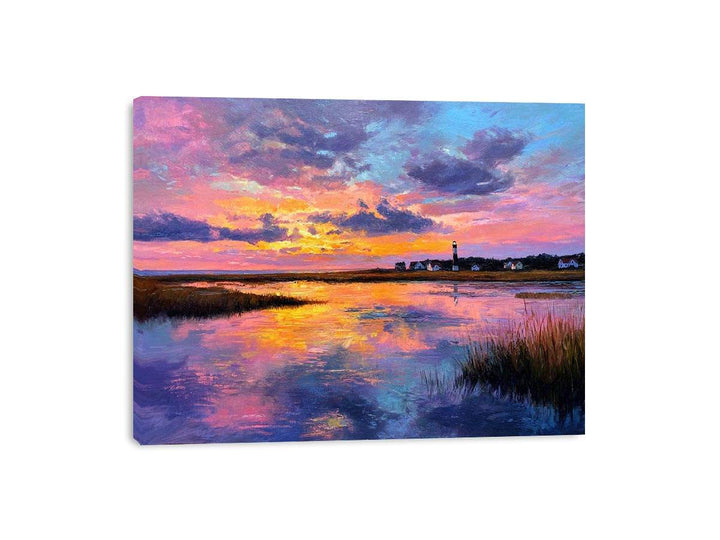 Colorfull sunset Painting