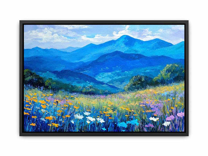 Wildflower Valley  Canvas Print