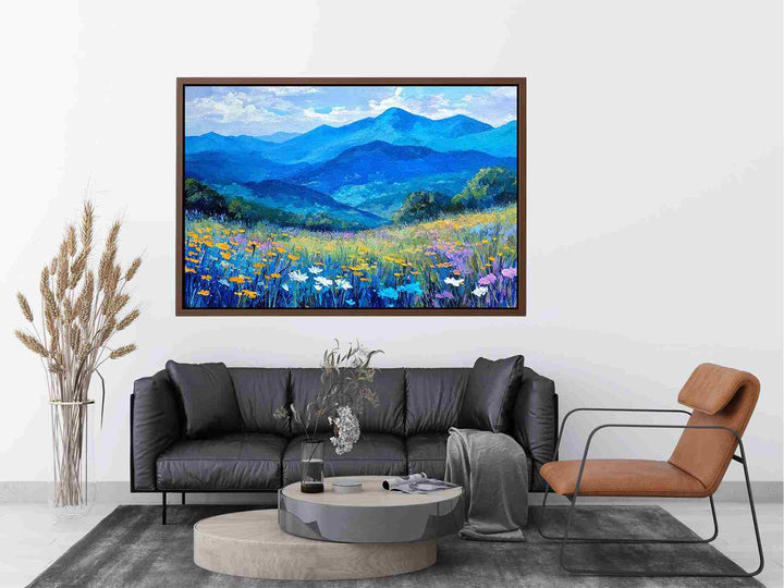 Wildflower Valley Painting